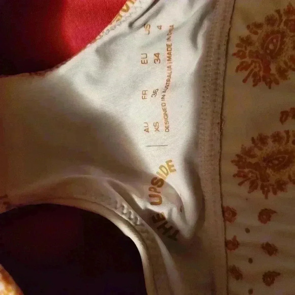 US 4 Anthropologie x The Upside Carmen Bandana Sports Bra - Picture 6 of 6